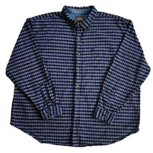 C.e. Schmidt Workwear Blue Plaid Button-Up Shirt